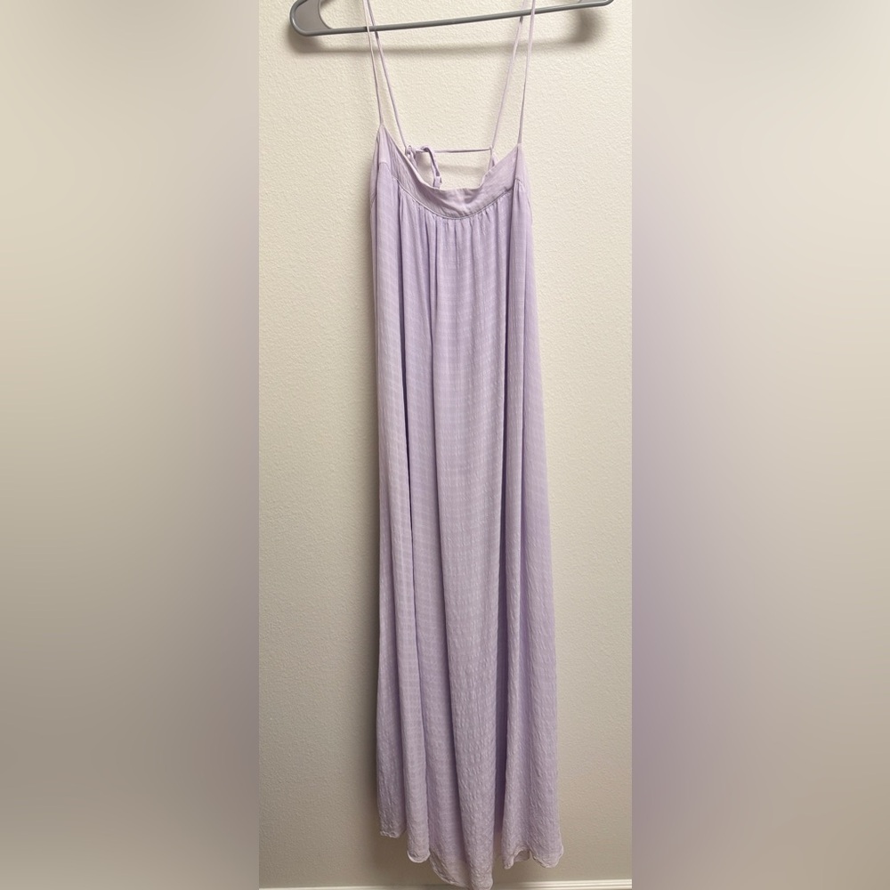 Aritzia Light Purple Maxi Dress